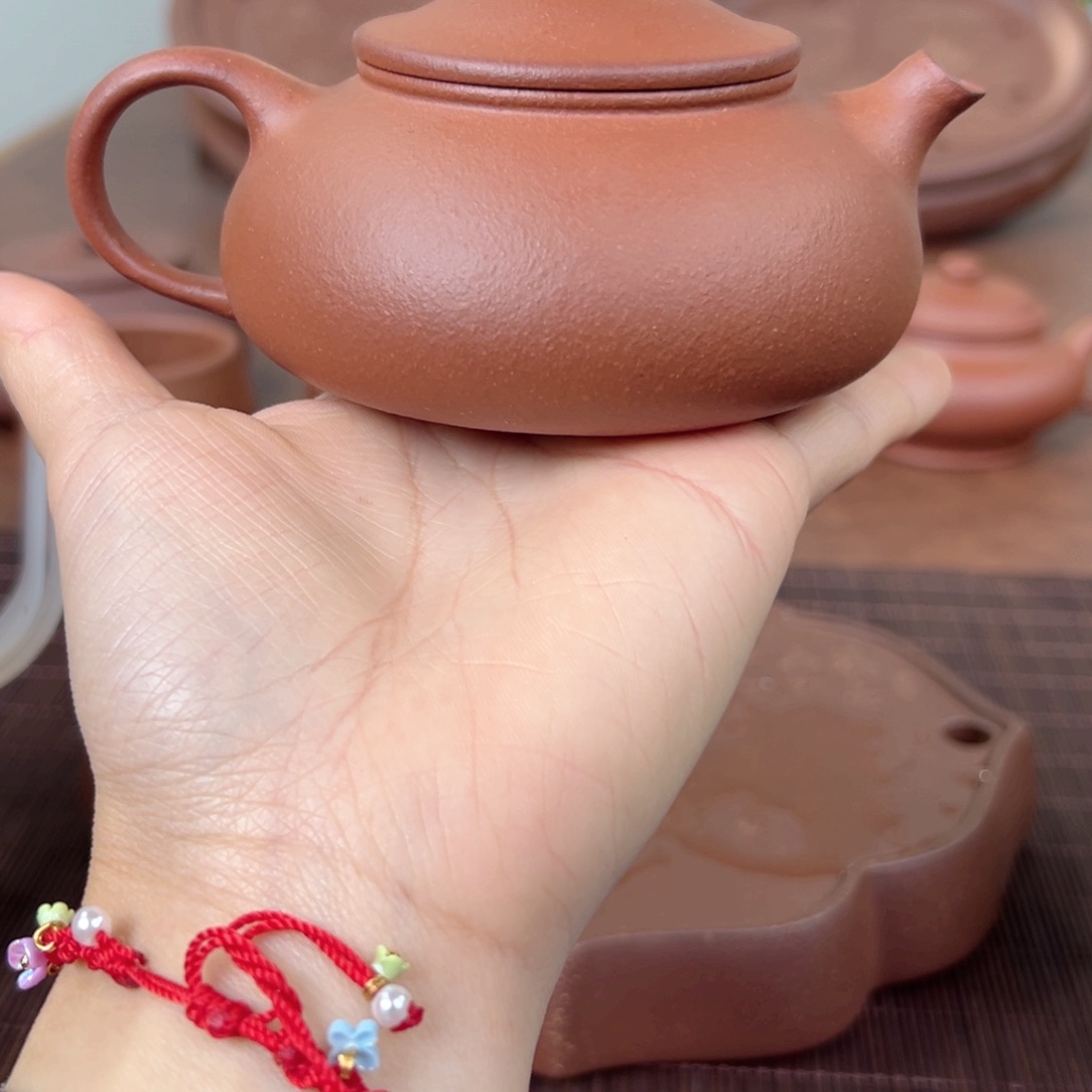 紫砂茶杯紫砂半手工工艺