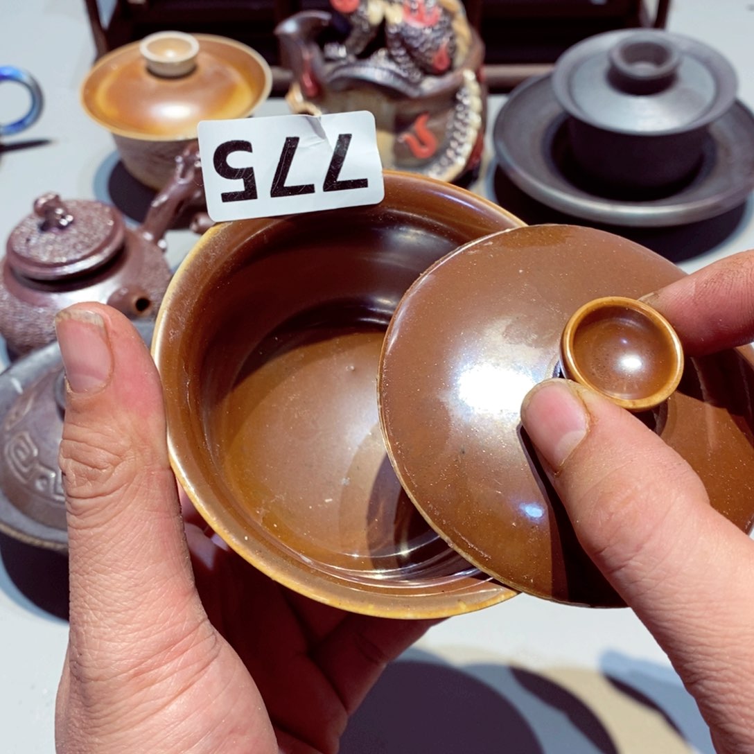 柴烧茶具陶瓷杯子