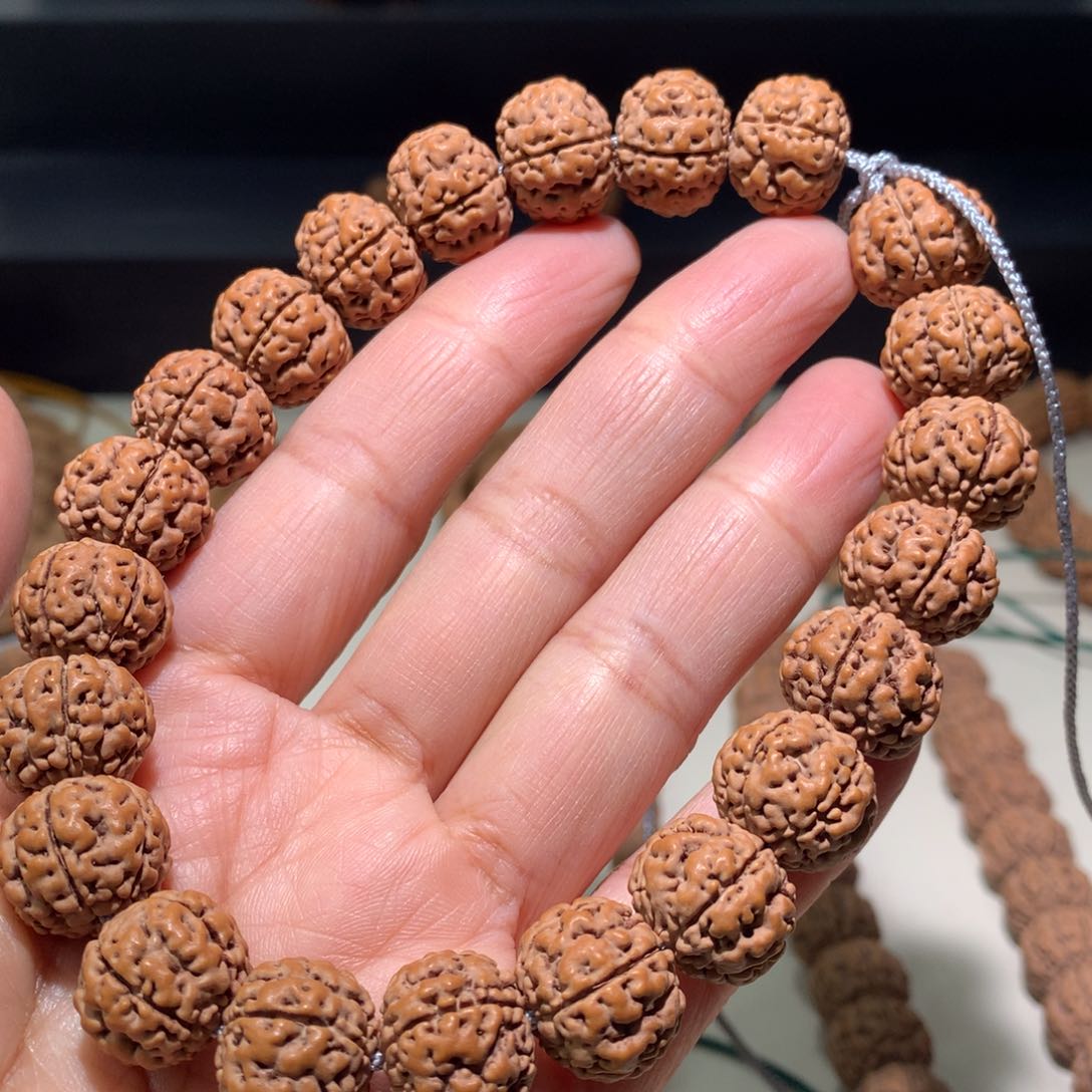 金刚菩提吊坠涛龙珠手串14.4