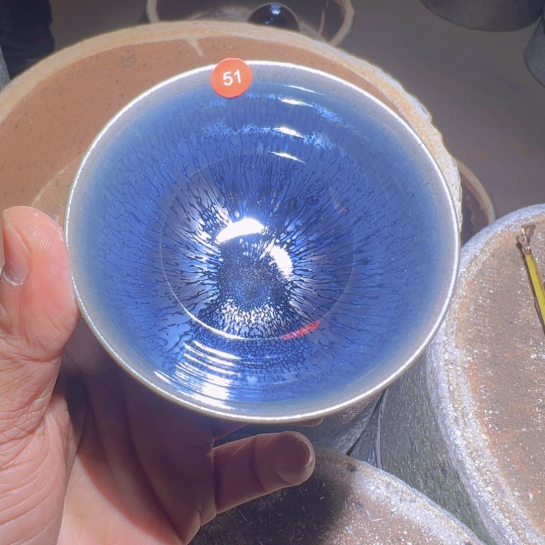 茶盏51 建窑建盏奇飞窑