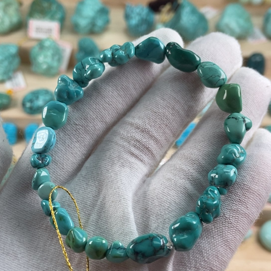 绿松石珠宝奇石未镶嵌