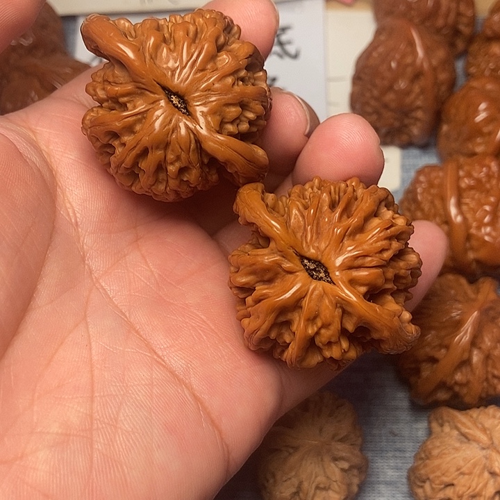 来***根吊坠文玩核桃虎头45