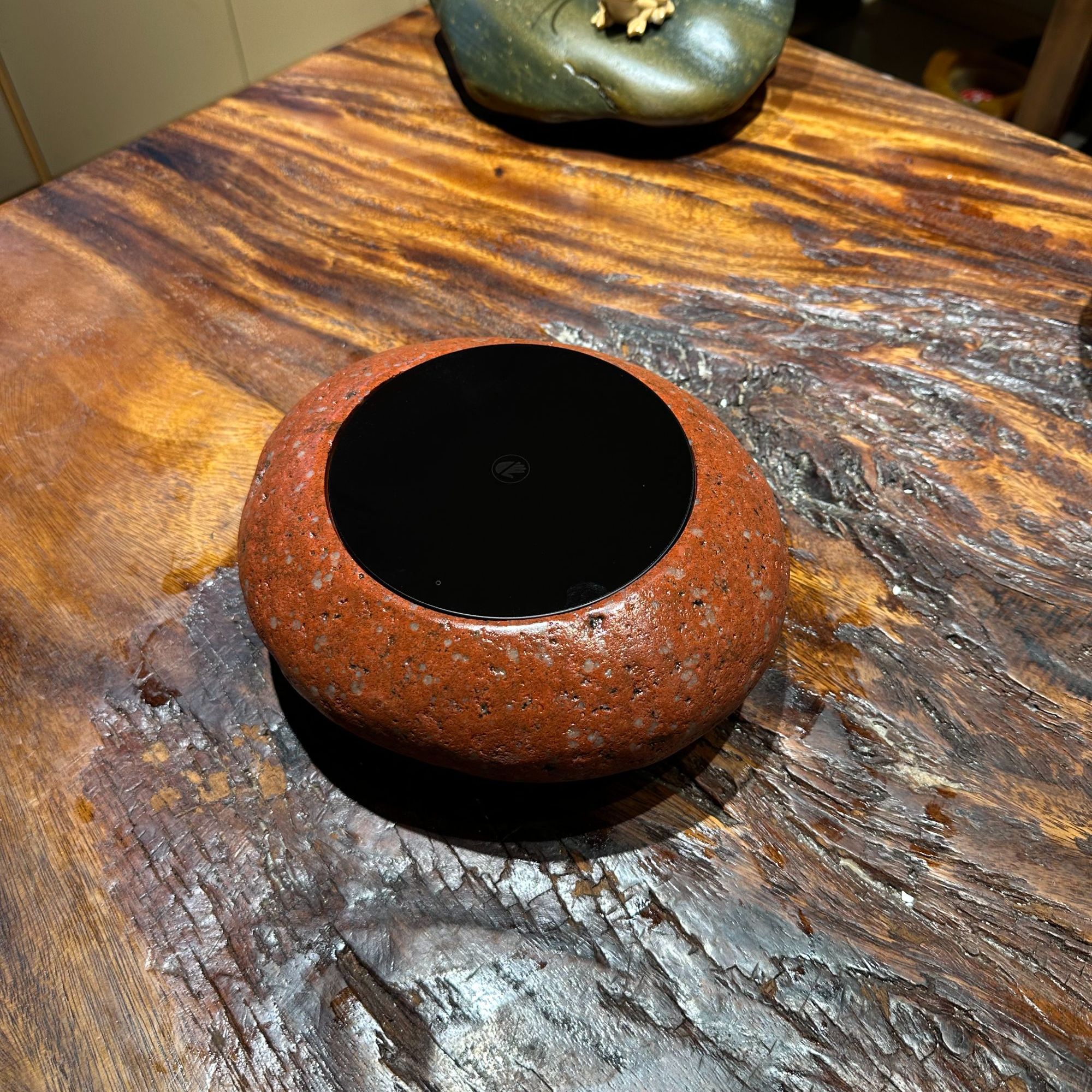 贵州奇石茶炉煮茶器电陶炉煮茶器家用茶道煮水创意耐热一体绿色