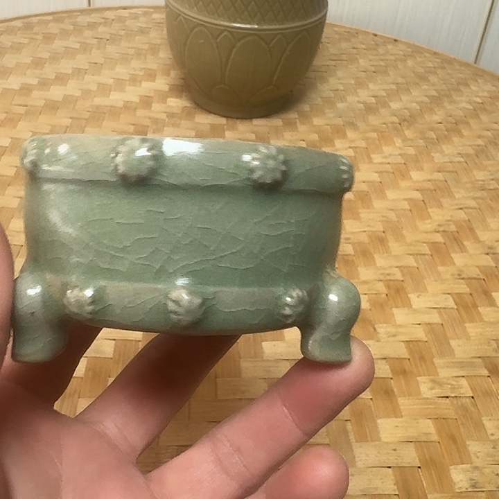 善***）陶摆件品相完整如图漂亮漂亮