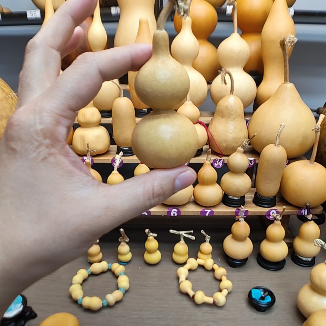 安***明藤木葫芦摆件挂件工艺品