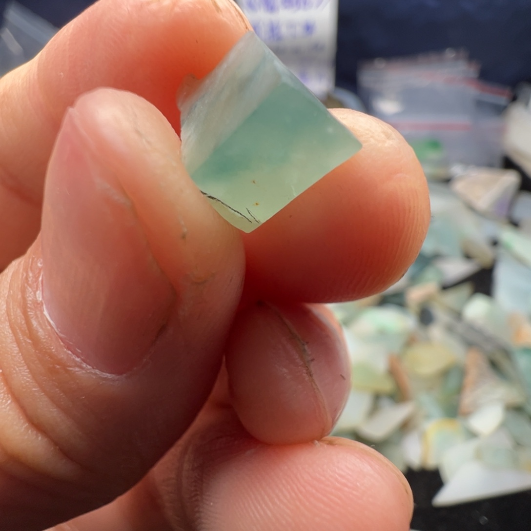 @***运翡翠散珠缅甸翡翠A货