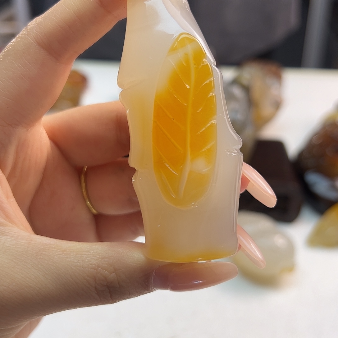 玛瑙/玉髓合金颈饰