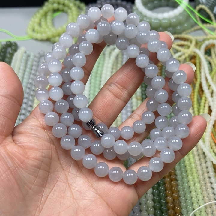 和田玉未镶嵌颈饰8