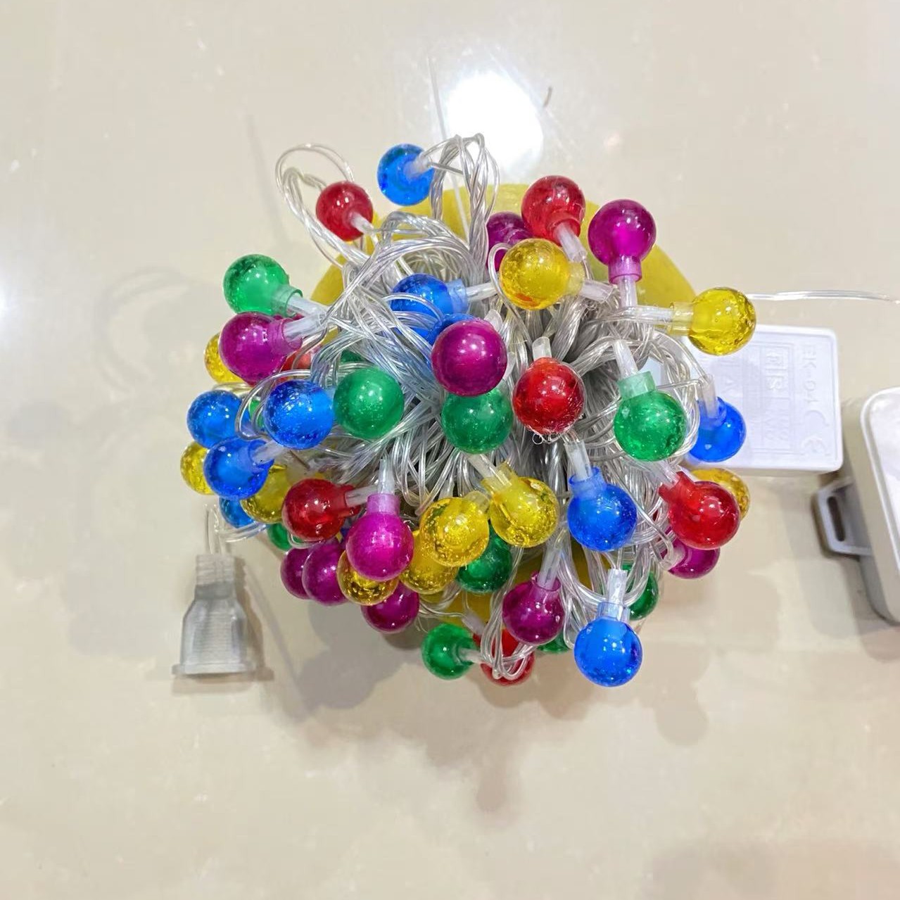 发光创意三色气泡灯串灯防水家用装饰客厅阳台婚庆庭院走廊装饰灯