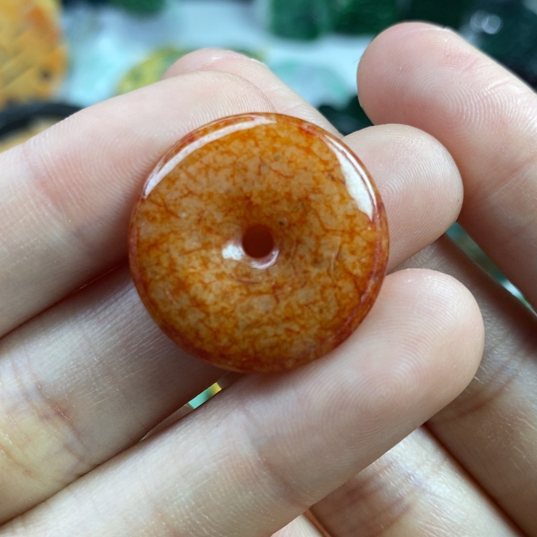 翡翠颈饰未镶嵌胜*吊坠