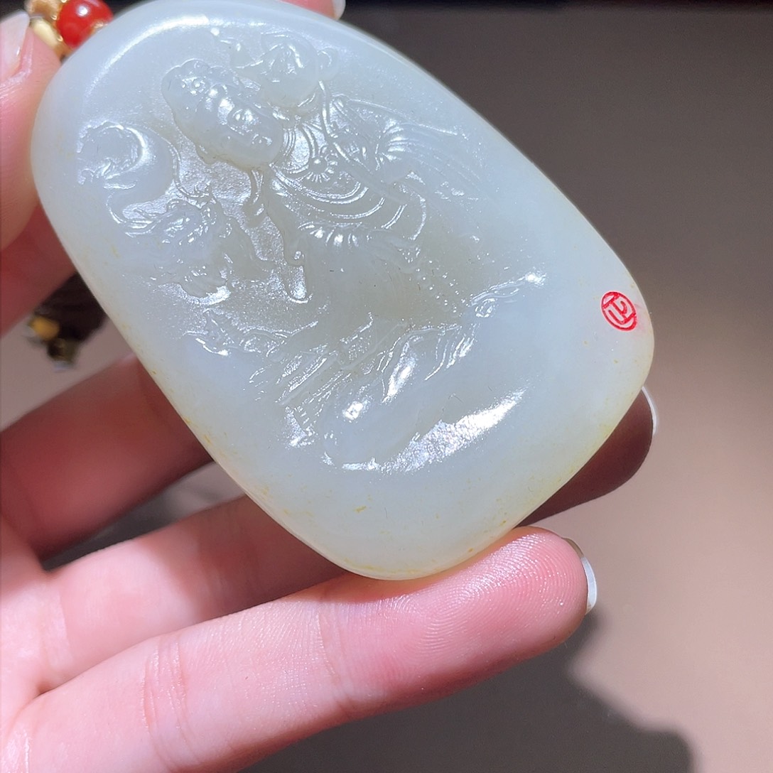 和田玉颈饰未镶嵌Z6