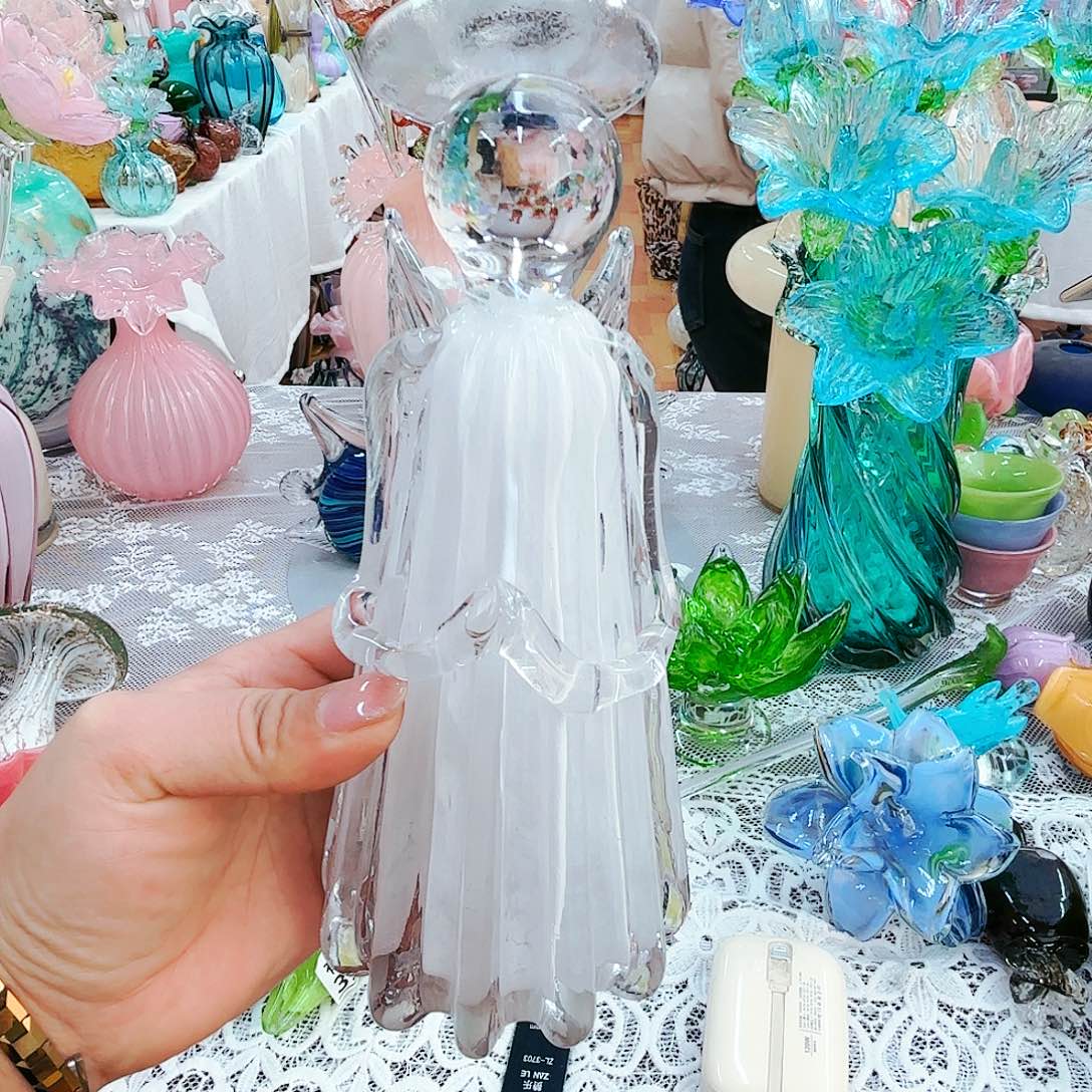 空***后福利不退不换琉璃花瓶艺术品