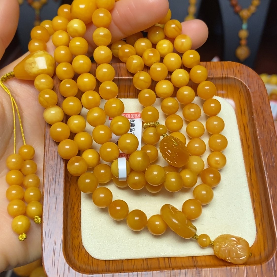 【闪购商品】蜜蜡手链未镶嵌手串