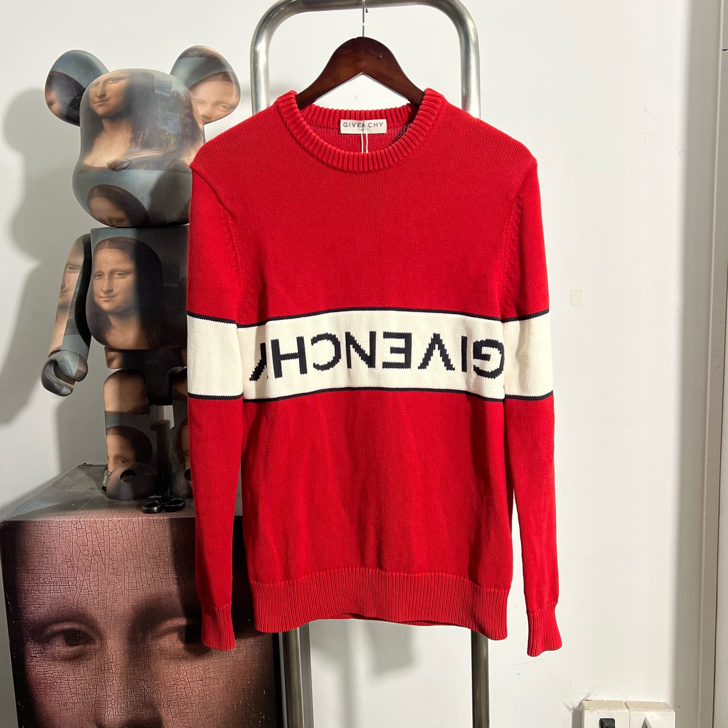 99新 Givenchy/纪梵希 字母logo毛衣 X2018尺码：XS 衣长67 胸围45