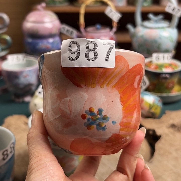 景德镇陶瓷手绘作品987