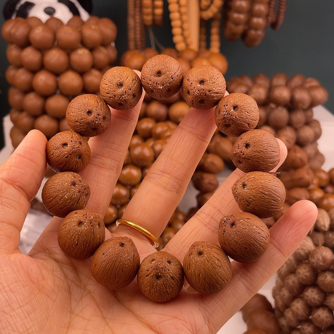 紫金鼠手串8**后原皮紫金鼠