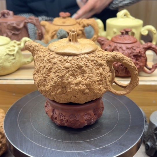 紫砂茶壶全手工制作