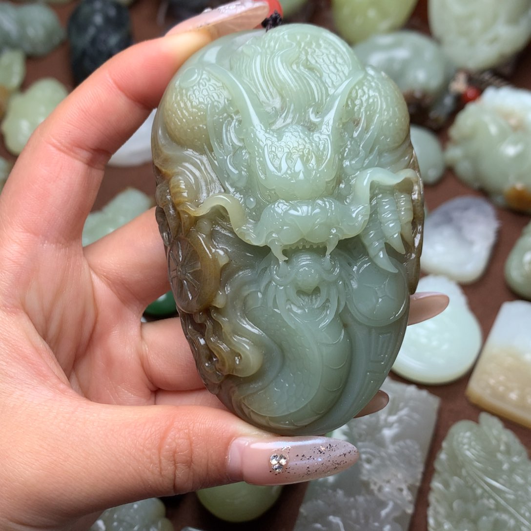 和田玉挂件未镶嵌