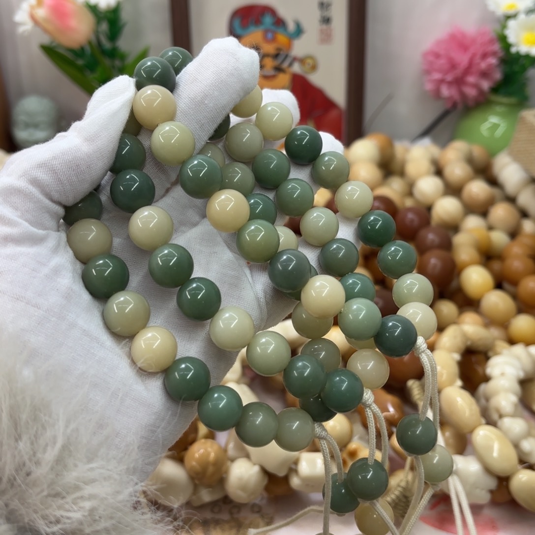 菩提根/象牙果吊坠13水磨阴皮多宝圆珠手持福利一锅随单190