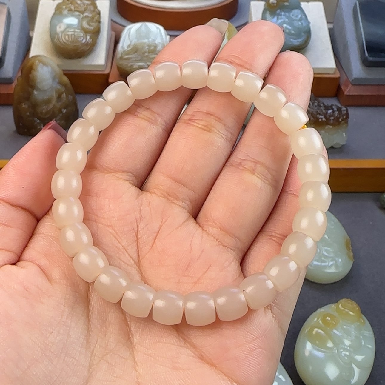 【闪购商品】和田玉手串未镶嵌