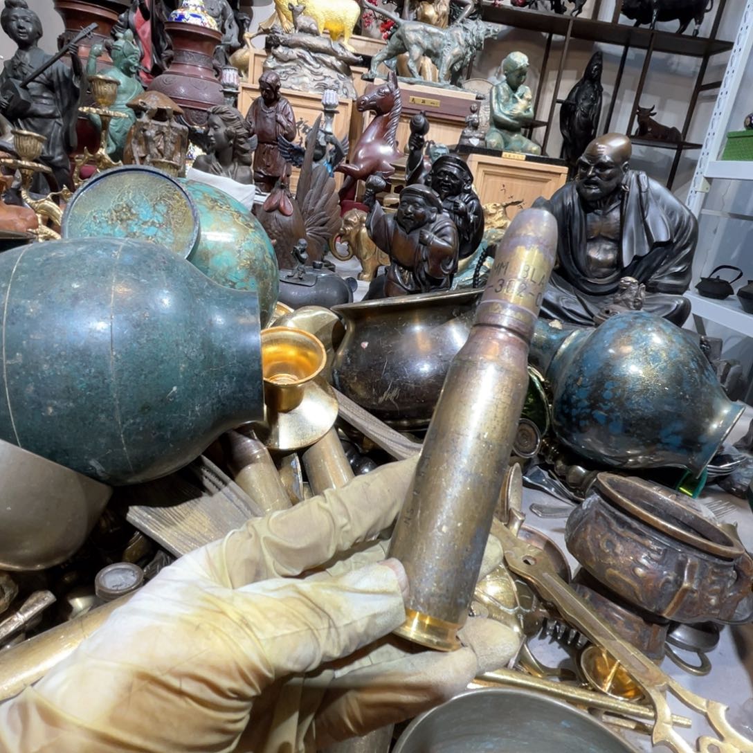 好****复大阪回流铜器摆件25