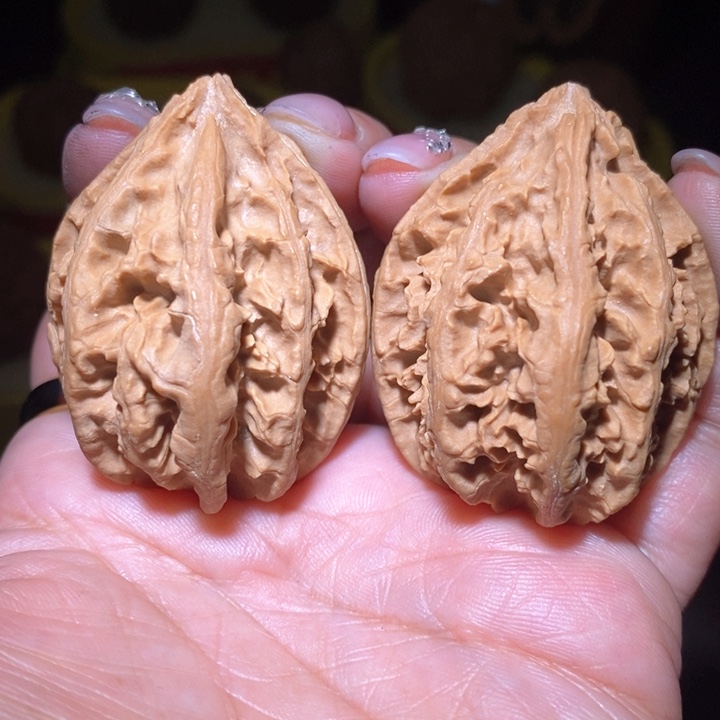 文玩核桃把件东北野生楸子小美9 1