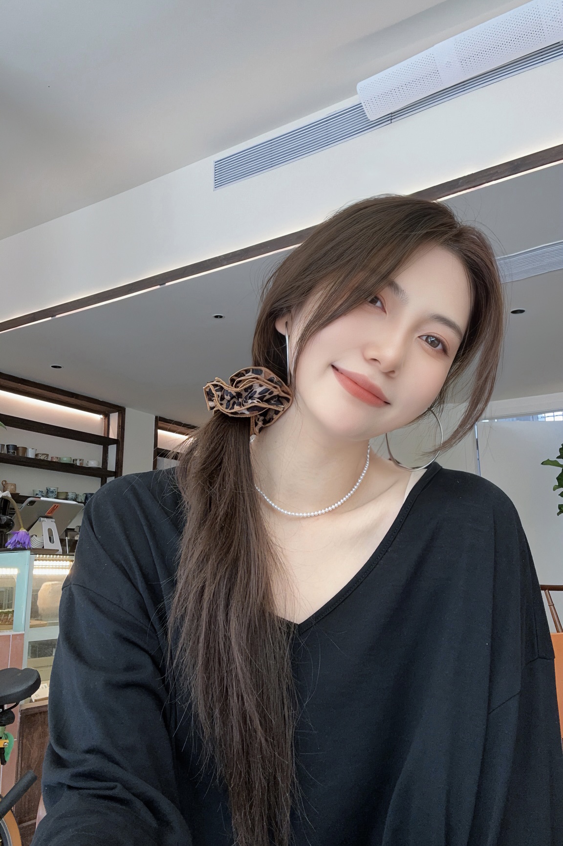 【两姊妹】高弹力布艺大肠发圈头绳新款橡皮筋女扎头发头绳头饰