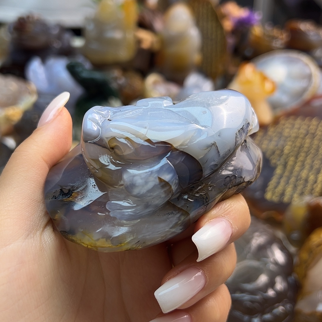 玛瑙/玉髓未镶嵌颈饰