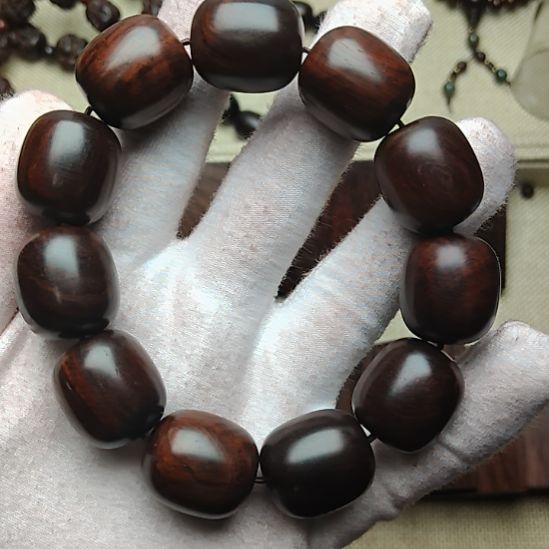 香榧木小叶紫檀1.8桶珠老料级