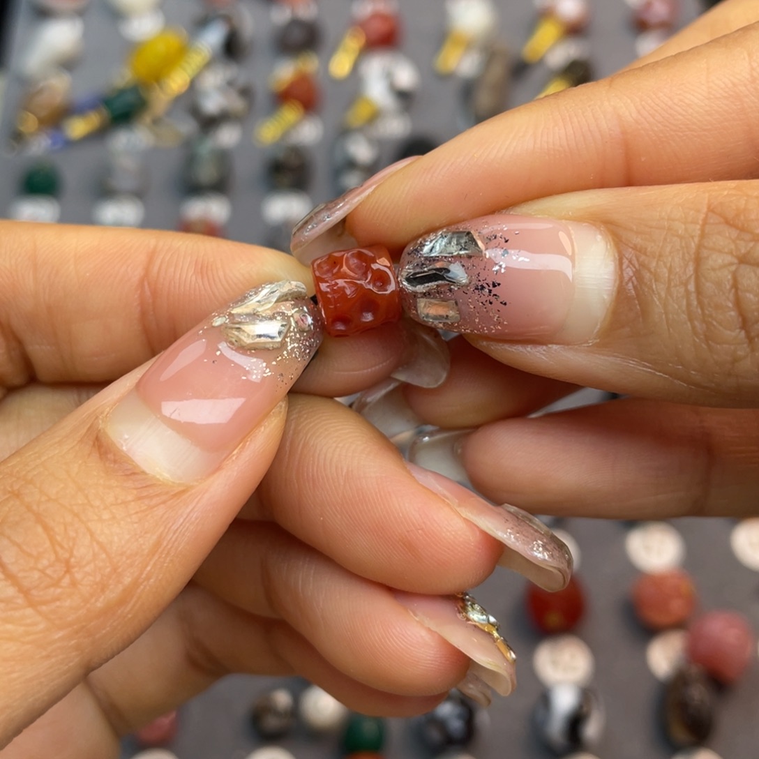 玛瑙/玉髓配饰合金