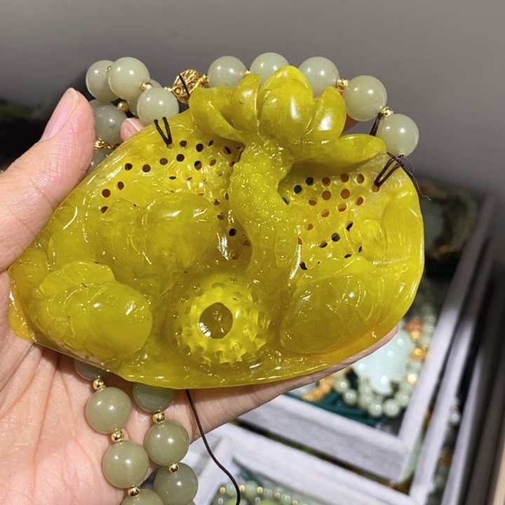 岫玉毛衣链未镶嵌柒*说