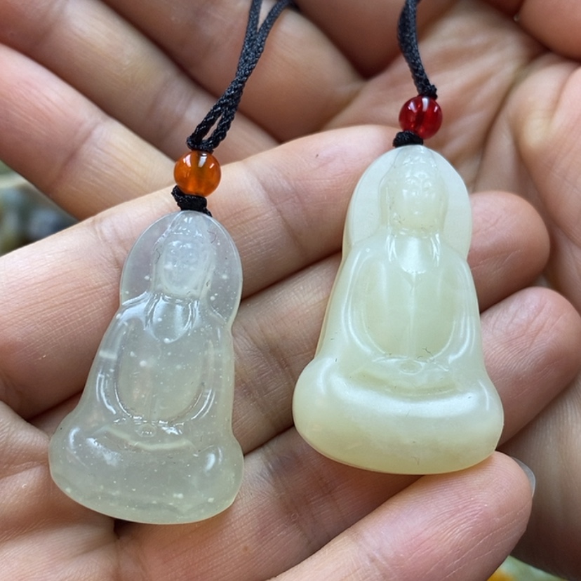 【闪购商品】蛇纹石玉吊坠未镶嵌