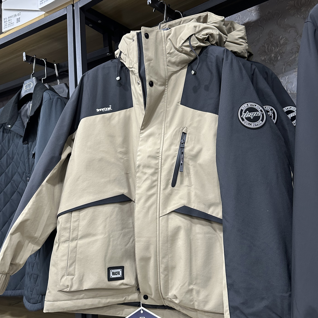 防风防水秋冬外套厚款羽绒服