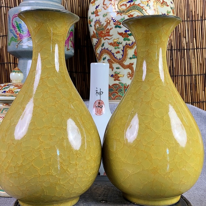 摆件瓷器真的很漂亮