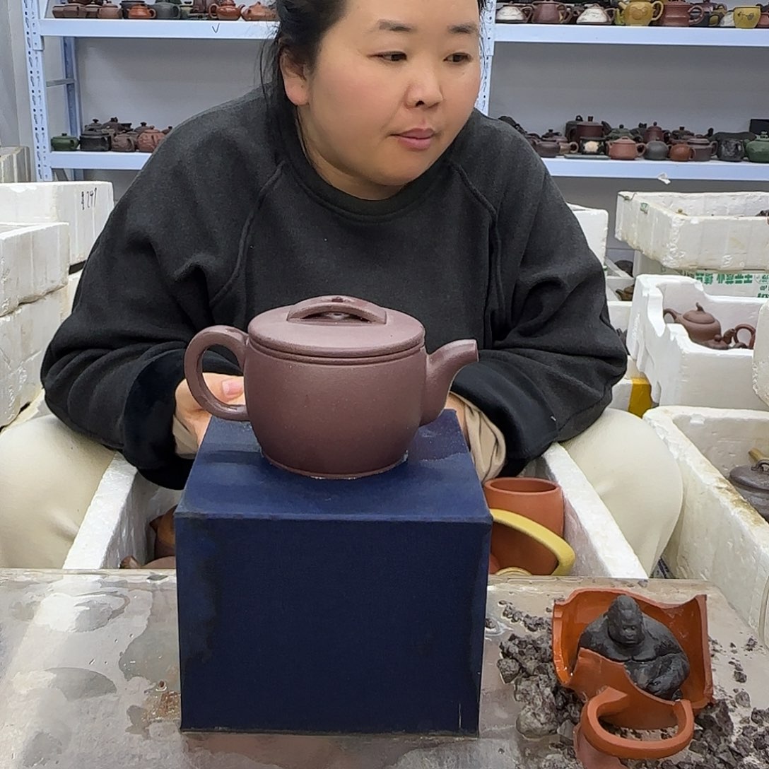 紫砂茶壶宜兴紫砂壶瑕疵处理