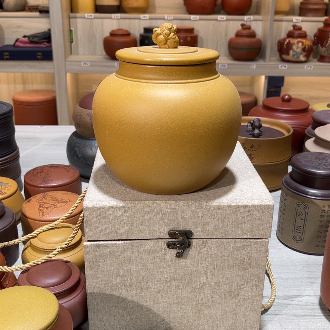 紫砂茶叶罐紫砂的制作