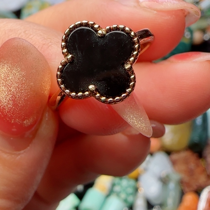 翡翠戒指未镶嵌天然A货29