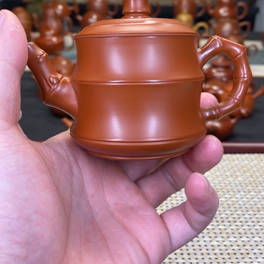 紫砂茶壶军潮州手拉壶