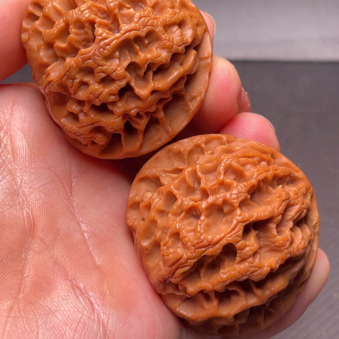 文玩核桃吊坠秦岭山脉核桃