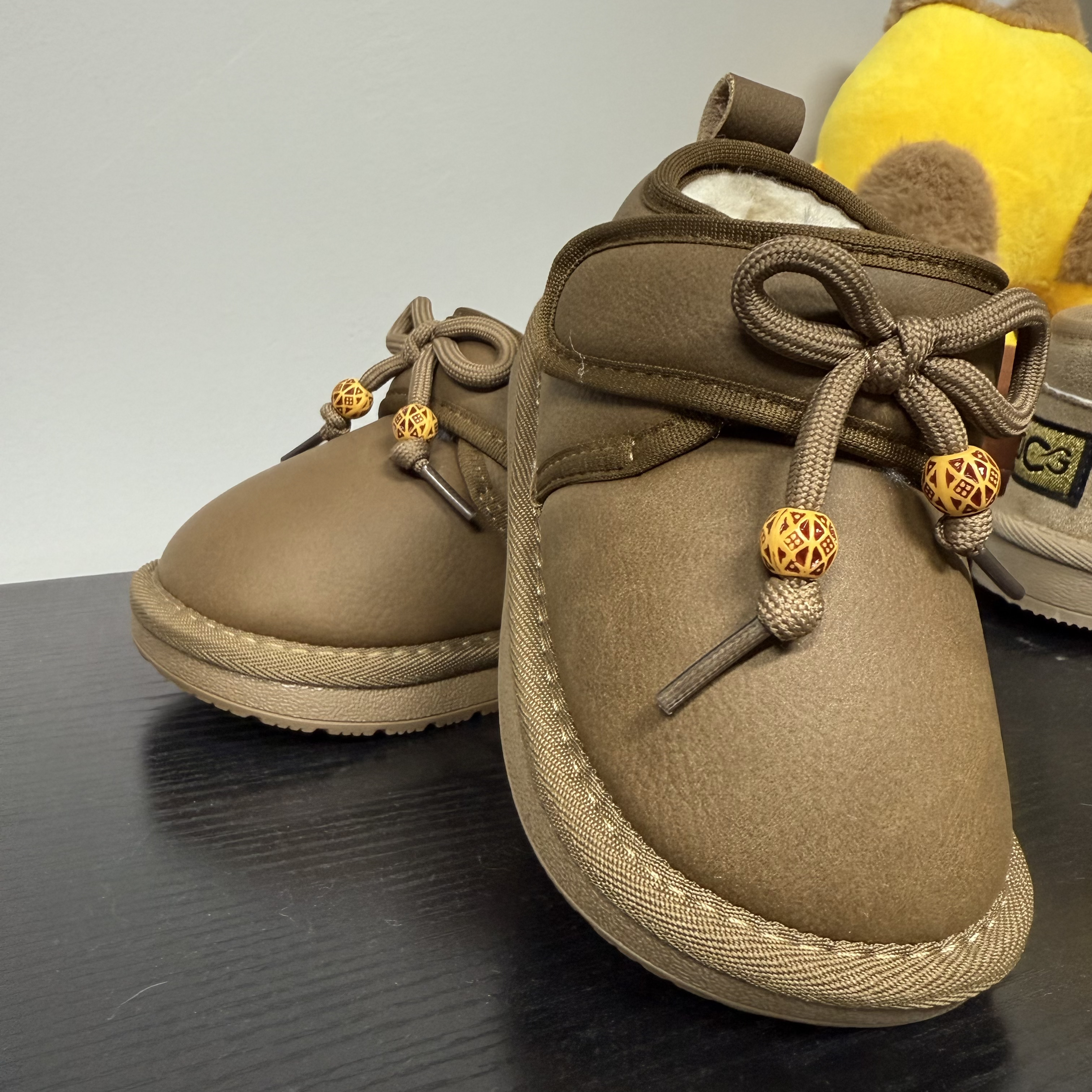 雪地靴棉鞋宝宝男女通用加绒棉靴冬季女童男童保暖鞋子冬鞋