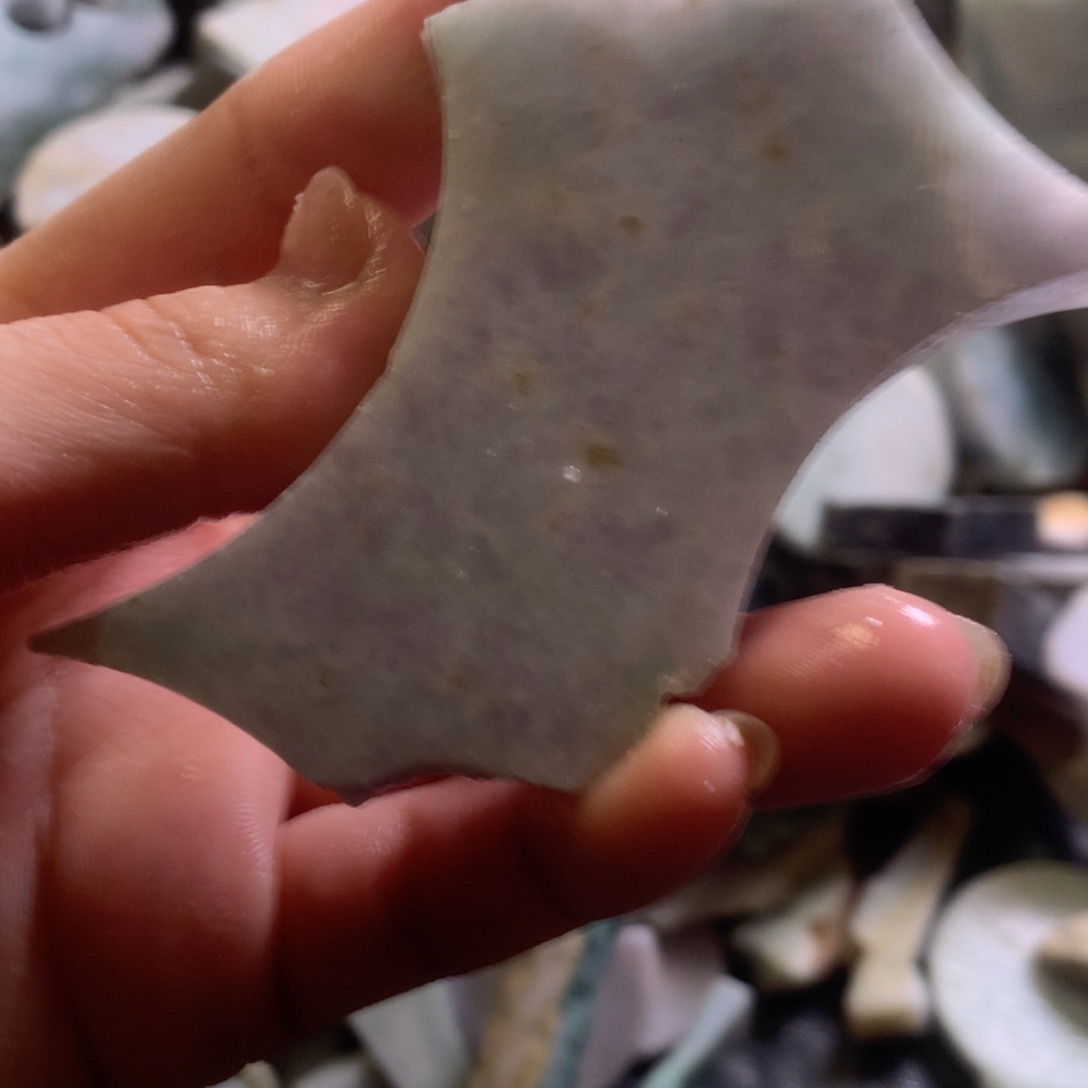 翡翠颈饰未镶嵌缅甸翡翠