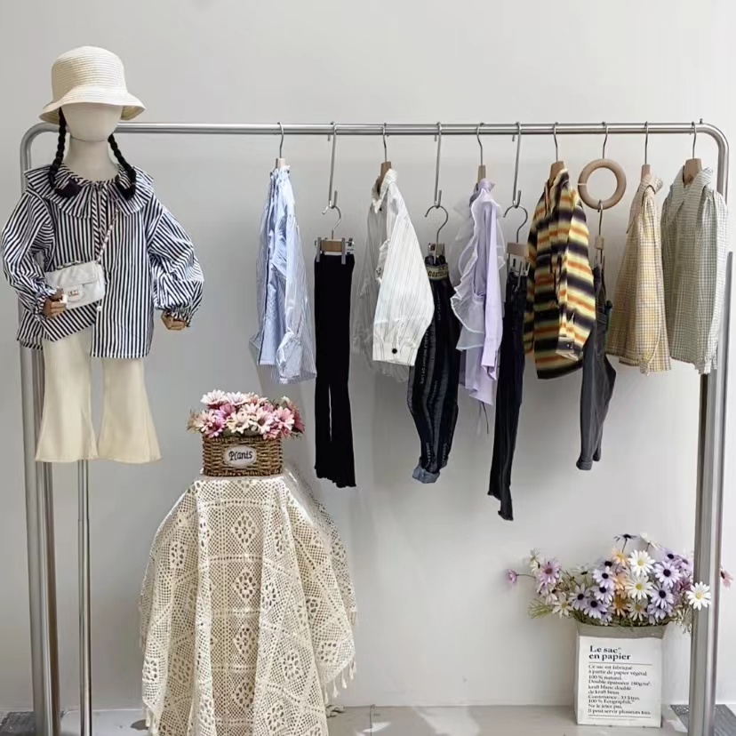 A7244#CYX-N&X-75532童装绿色马甲