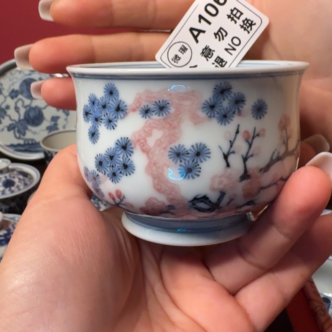摆件松竹梅微瑕2222