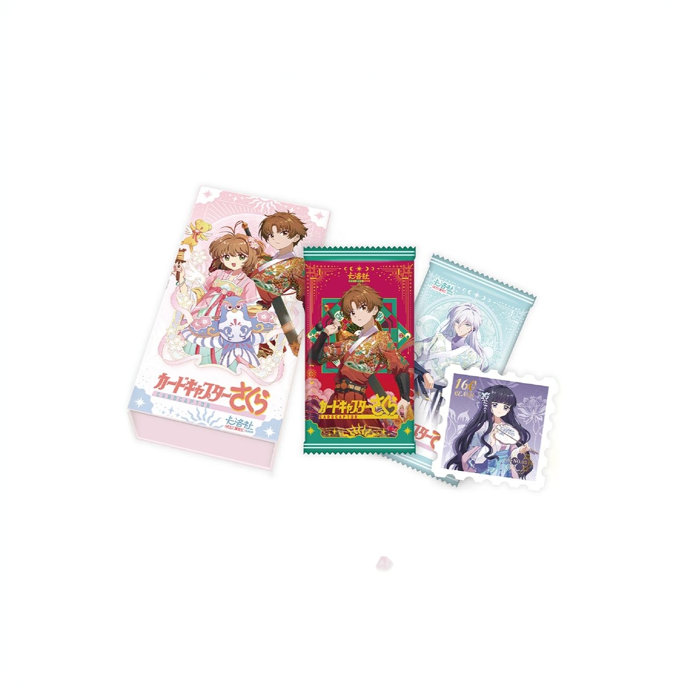 【超级福袋】卡洛社 魔卡少女樱-邮票卡 收藏卡牌盲盒 T