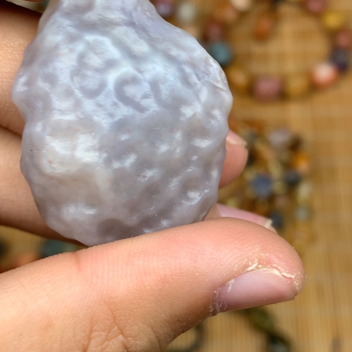 玛瑙/玉髓珠宝半成品未镶嵌五**果