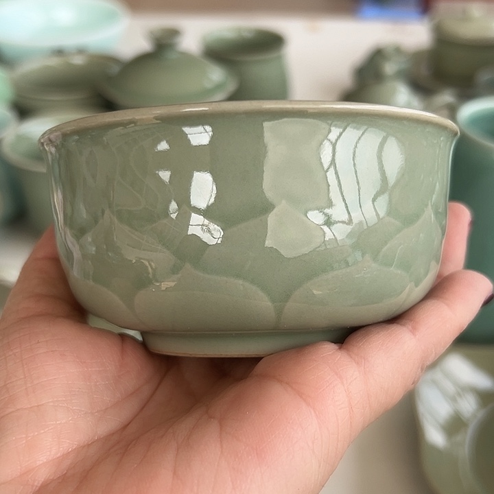 小米茶器龙泉青瓷