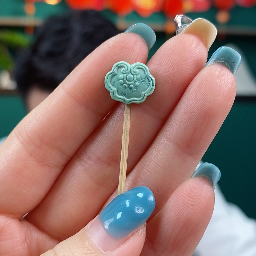 绿松石珠宝奇石未镶嵌