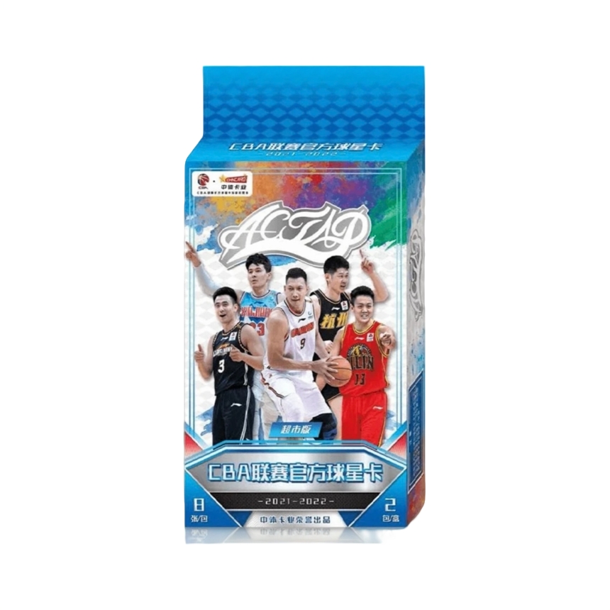 超高性价比-21-22CBA 渲染球星卡-零售版