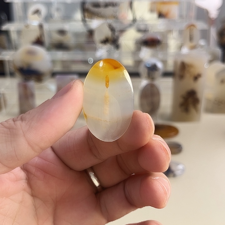 玛瑙/玉髓吊坠(不含链)未镶嵌