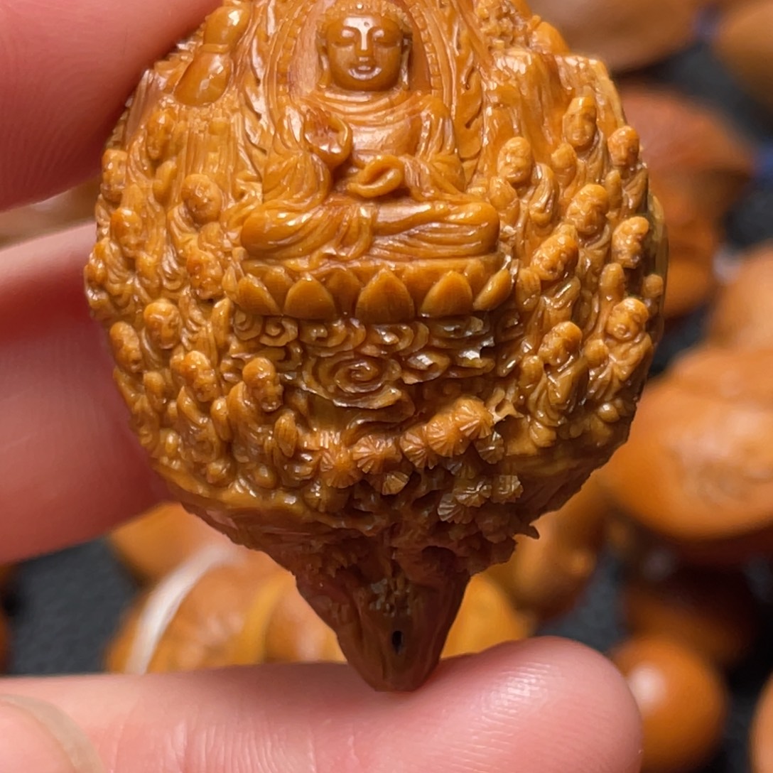 *****橄榄核手串/手链十八罗汉拜如来